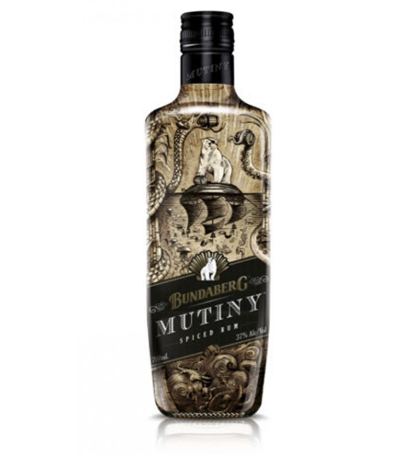 Bundaberg Rum Mutiny 700mL Old Label