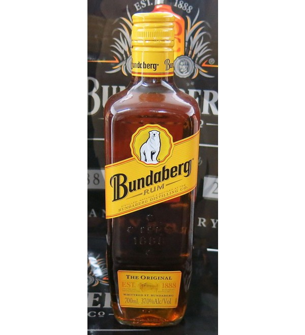 Bundaberg Rum UP Underproof The Original Bottom Label