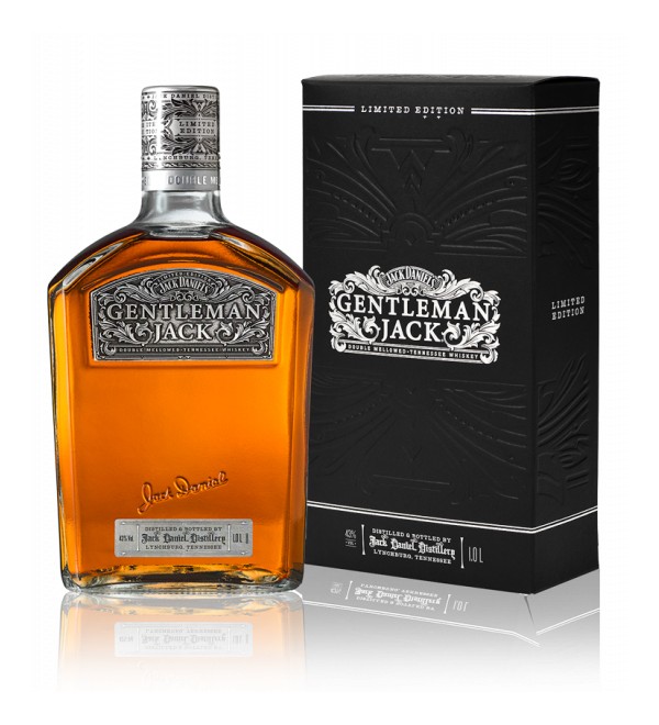 Jack Daniels Gentleman Jack Time Piece Limited Edition 1 Ltr Gift Boxed