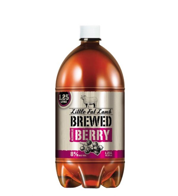 Little Fat Lamb Brewed Berry 8% 1.25L(Case of 12)