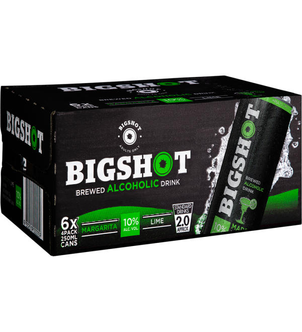 Bigshot Margarita Lime (Case of 24)