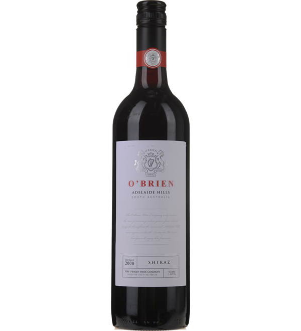 The O'Brien Wine Company Adelaide Hills Shiraz 2008