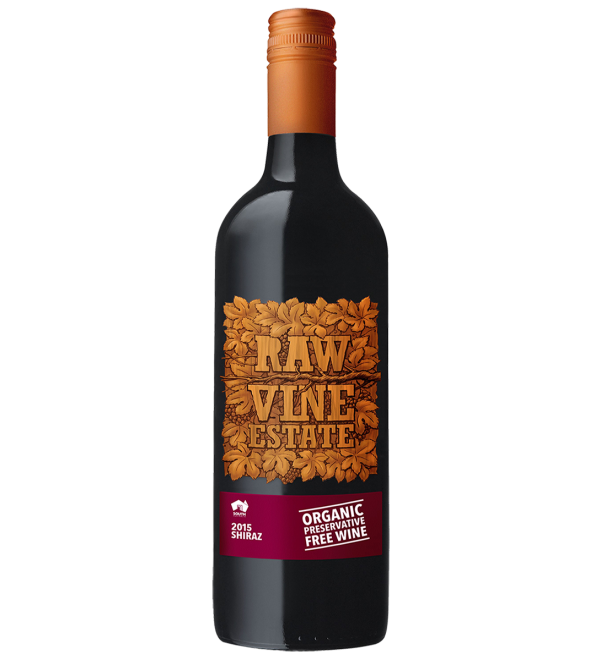 Raw Organic Preservative Free Shiraz 2019