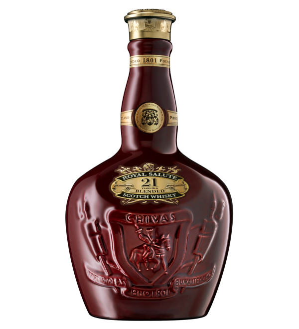 Royal Salute 21 Year Old Scotch Whisky 50mL Rare Ruby Red
