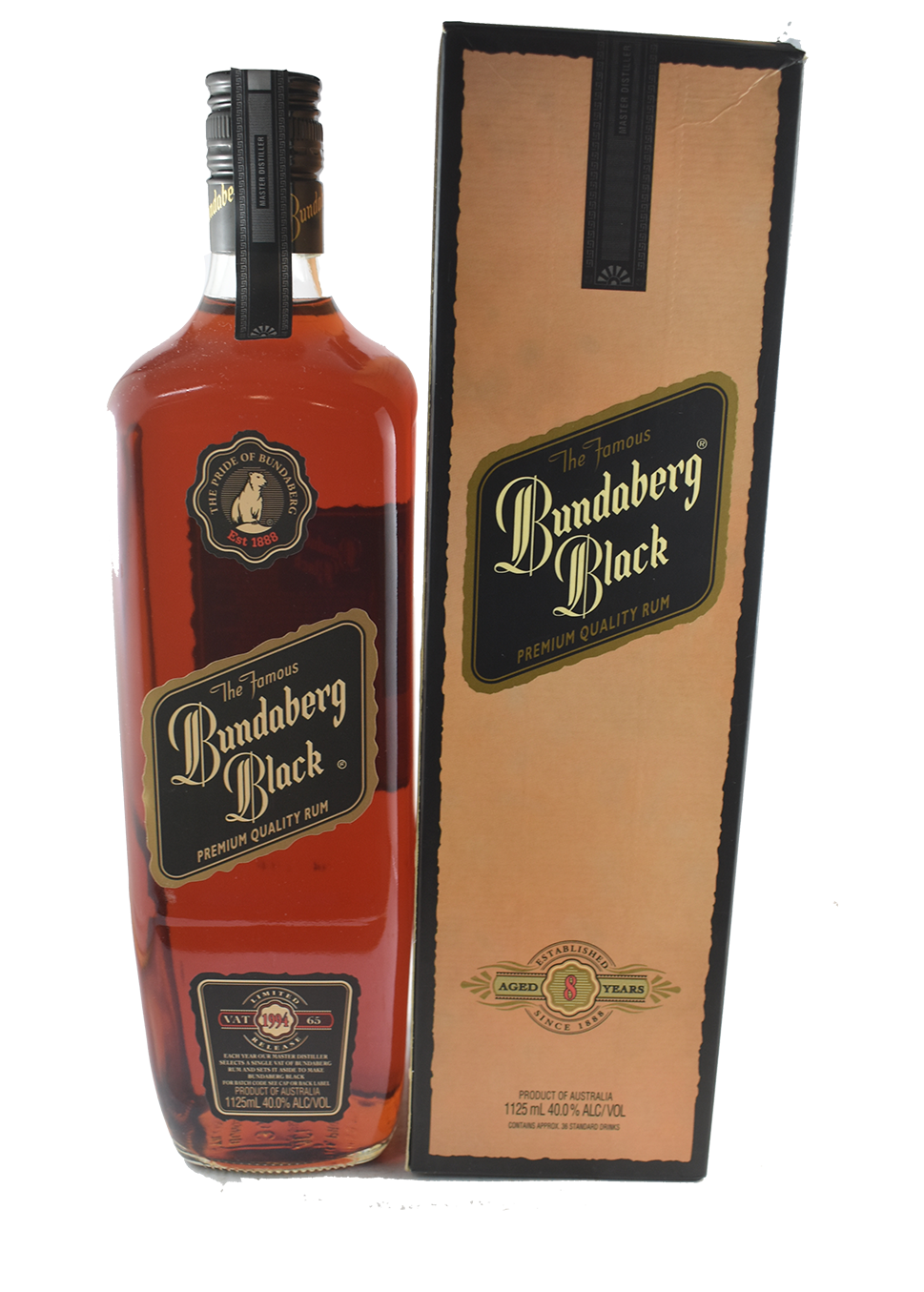 Bundaberg Rum Black Vat 65 1994 1125ML