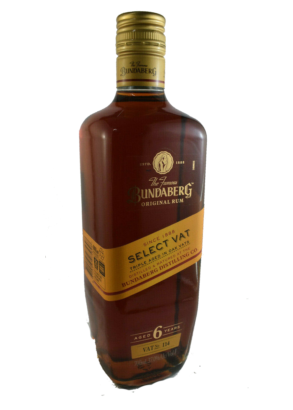 Bundaberg Rum Select Vat 114 700ML