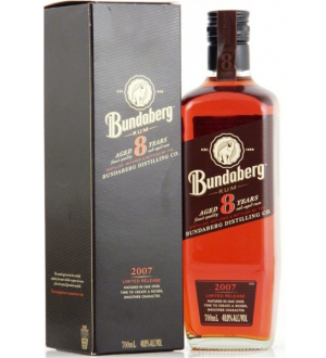 BUNDABERG RUM 2007 8 YEAR OLD