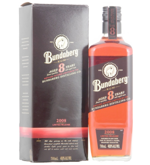 BUNDABERG RUM 2008 8 YEAR OLD