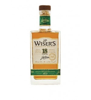 J.P Wiser's 18 Years Old Canadian Whisky 750ML
