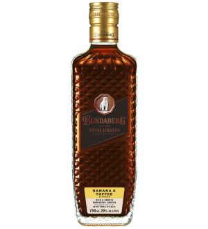 BUNDABERG RUM ROYAL LIQUEUR BANANA TOFFEE