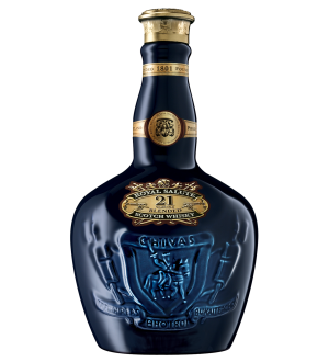 Royal Salute 21 Year Old Scotch Whisky 50mL Rare Sapphire blue
