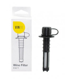 VINUS WINE FILTER & VINUS TWO PRONG CORK PULLER