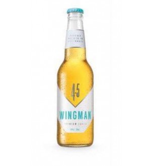 Wingman Premium Lager Beer (Case of 24)